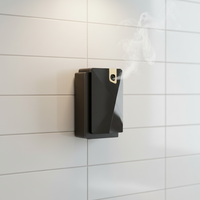 Diffuseur d'arômes à piles 12000 mAh, machine de diffusion d'arômes 100 ml en plastique, vaporisateur d'air frais, diffuseur de parfum mural pour la maison