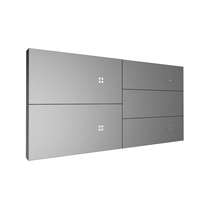 Interrupteur intelligent 2 voies en alliage d'aluminium M8-2 Tuya ZigBee 3.0, contrôle vocal/par application Alexa Google Home, en plastique pour hôtel, maison, bar, design