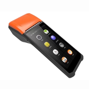 New PDA Android cầm tay máy nhận vé nhỏ Máy in <span class=keywords><strong>POS</strong></span> thiết bị đầu cuối hỗ trợ loyverse - Product Image 1