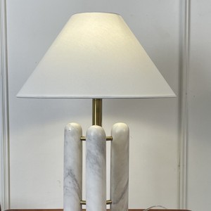<b>Table</b> <b>Lamp</b> Marble <b>Base</b> Led Light E27 Bulb Switch Control 220V For Bedside Study Desk Minimalist Design - Product Image 4