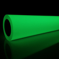 Material Luminiscente Autoadhesivo, Película Brillante en la Oscuridad, Papel Vinílico Luminoso Imprimible para Decoración
