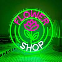 Enseigne néon LED personnalisée en acrylique, livraison rapide, sans MOQ, avec logo, pour décoration extérieure, chambre, anniversaire, mariage, fête