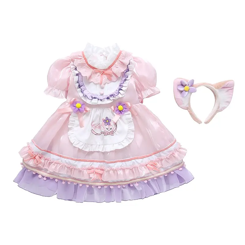 Children's lolita princess dress summer girl dress female baby foreign style tutu dress children's clothing