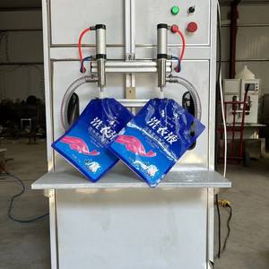 Çift kafa yarı otomatik viskoz sıvı dolum makinesi içecek çamaşır için çevre dostu enerji tasarrufu sıvı dolgu - Product Image 1