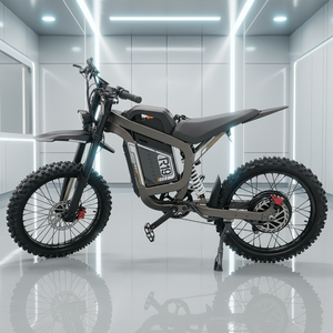 Nuevas y Potentes Motocicletas Todoterreno Eléctricas <span class=keywords><strong>de</strong></span> 72V 2026 con Suspensión Completa para Adultos, Motocicleta Eléctrica Rápida para Senderismo - Product Image 1