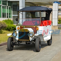 Auto Eléctrico Clásico Zhenda con Certificación CE, 2-5 Asientos, Autonomía de 100 km, 60 km/h, Construcción de Acero Q235B, Precio Bajo, Transporte Especial