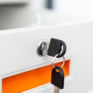 <span class=keywords><strong>4</strong></span> ngăn kéo có thể điều chỉnh bàn máy tính văn phòng bảng với tủ kim loại bàn văn phòng đồ nội thất cho bán - Product Image 2