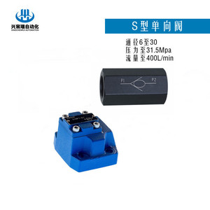 วาล์วกันกลับชนิด Xingchenrui S รุ่น S8A52 S10A52 S15A52 S20A52 S25A52 S30A52 สำหรับน้ำมันแรงดันสูงแบบทางเดียว - Product Image 5