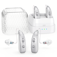 Amplificateur sonore rechargeable en gros pour usine avec étui de charge et traitement du son numérique