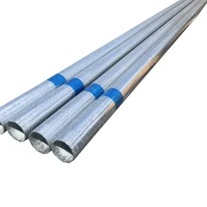 Durable Outer diameter thickness 1.6mm Conduit price pre galvanized steel pipe