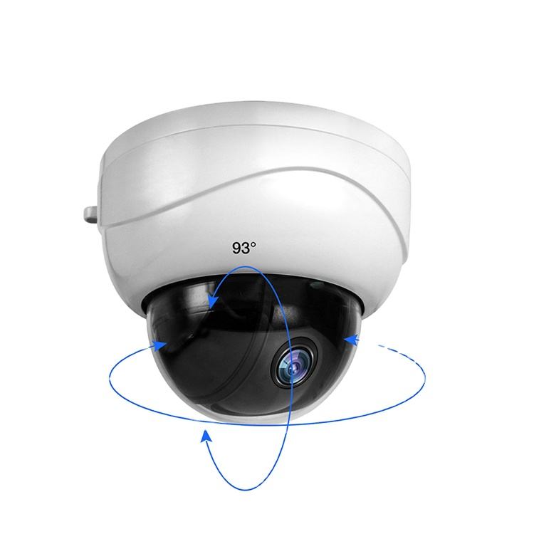 Outdoor Mini PTZ Dome IP Camera with 3X Optical Zoom 1080P IR Night  Vision CMOS Sensor 1-Year Warranty Network CCTV