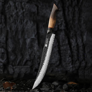 Razor-sharp özel 67 şam çelik mutfak et dilimleme 10 inç oyma bıçakları - Product Image 1