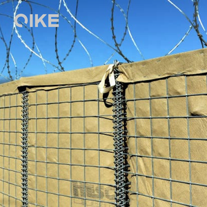 Barrera de Defensa Recuperable Galvanizada Rellena de Arena, Muro de Contención de Seguridad, Sacos de Arena, Baluarte Defensivo Portátil, Malla Soldada - Product Image 2
