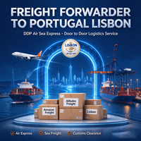 Transitaire Alibaba Amazon vers le Portugal Lisbonne DDP Service de logistique express aérien et maritime porte-à-porte