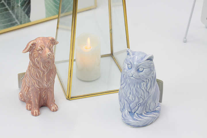 Home Desktop Decor Ceramic Animal Ornament for Gift