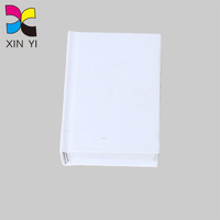 Libros Decorativos de Tapa Dura para Decoración del Hogar, Libros Blancos Lisos para Imprimir