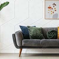 Panneau mural à fentes insonorisant, panneau acoustique rainuré en fibre de polyester pour bureau, studio et home cinéma