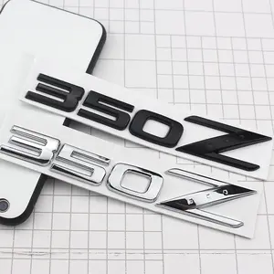 Wholesale 350z logo-Nameplatesticker custom car sticker badge auto emblems alloy enamel logo dustbin nameplate for commercial vehicle