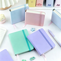 Nouveau carnet de notes portable A7, couverture en PU, mini bloc-notes, papier à écrire, bloc-notes, carnet de notes, fournitures de bureau, cadeau