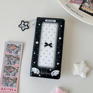 Album photo à quatre compartiments en polychlorure de vinyle, carte de visite pour ranger les autocollants et les albums photo longs - Product Image 6