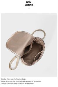 Wholesale Trendy Leather <b>Backpack</b> <b>Purse</b> for Women Vintage Large Capacity Lightweight Crossbody Bag Ladies Shoulder Bag - Product Image 5
