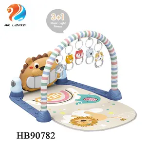 新款儿童益智玩具婴儿音乐游戏垫彩色悬挂玩具游戏垫钢琴键盘