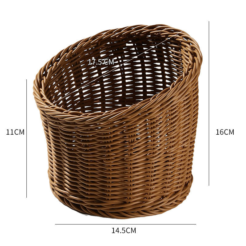 Marrón ronda inclinación grande