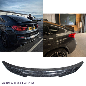 สปอยเลอร์หลังคาร์บอนไฟเบอร์แท้ทรง PSM สำหรับ X4 F26/X4M ปี 2013-2018 - Product Image 1