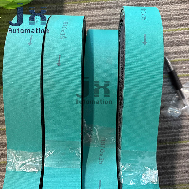 30pcs/lot Green Black Color 1810mm* W35mm*1mm Wear-resistant High Speed Transmission Nylon Conveyor Belt