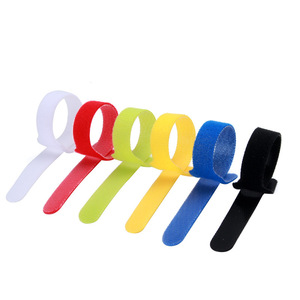 Attaches-câbles Velcro colorés Chkl en nylon, auto-serrantes, pour la gestion des câbles de données et les attaches de plantes - Product Image 5