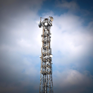 Torre Antenna a Microonde in Acciaio Angolare Zincato da 60 M con 4 Gambe per Radio <span class=keywords><strong>Internet</strong></span>, Segnale Wi-Fi e Apparecchiature di Comunicazione Telecom - Product Image 4
