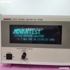 เครื่องวิเคราะห์เครือข่าย R3752E ที่ได้เปรียบ5Hz ถึง500 MHz, เอาต์พุต1, อินพุต A(Receiver) - Product Image 6