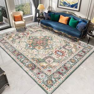 Tapis de porte antidérapants et tapis de couloir inspirés de <span class=keywords><strong>Persain</strong></span> en polyester de conception classique pour un usage domestique - Product Image 4