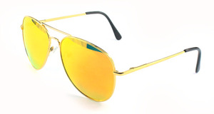 Người Đàn Ông Sang Trọng Của Thời Trang Kim Loại Vàng Cho Kính Mát Phân Cực Tac Lens Thoải Mái Trọng Lượng Nhẹ Đầy Đủ Rim 70S Pilot Phong Cách - Product Image 6