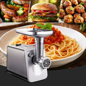 Winningstar Cross-Border Household Stainless Steel Blade Meat <b>Grinder</b> with Safety Lock and Electric Meat <b>Grinder</b> - Product Image 2