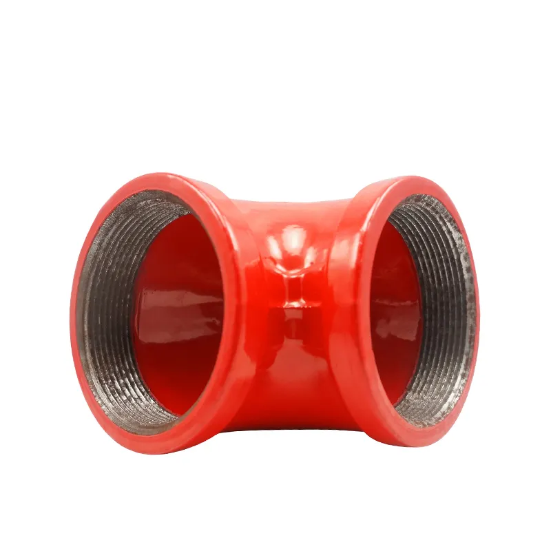 Inspection Bend Conduit Junction 90 degree elbow red painted malleable iron fittings