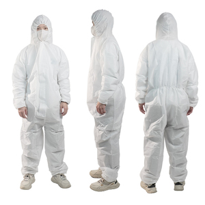 공장 고품질 보호 복 작업복 방수 일회용 PPE 보호 의류 작업복 - Product Image 1