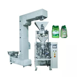 Machine d'emballage VFFS entièrement automatique en acier inoxydable à moteur, mouvement continu pour le remplissage et l'emballage de produits chimiques et de marchandises - Product Image 1