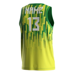 Uniforme Deportivo Sublimado OEM de Secado Rápido para Gimnasio y Voleibol, Uniforme Masculino, Camisetas de Voleibol Verdes para Hombre - Product Image 2