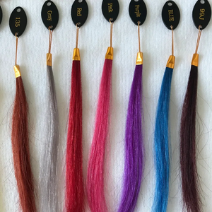 批发彩色图表生人发延伸供应商标签戒指定制彩色戒指色板 - Product Image 5
