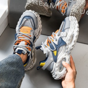 Calzado Deportivo Edición Limitada Estilo 2026 para Hombre, Parte Superior de Malla Transpirable, Suela de Goma, Zapatos Casuales Cómodos, Zapatillas con Plataforma Elevada - Product Image 4