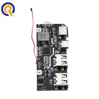 Module d'alimentation mobile à charge ultra-rapide bidirectionnelle avec écran couleur PD 22,5W, carte mère DIY pour température/circuit 5V 4,5A