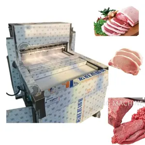 Industriële Rundvleesrol Snijmachine Gevogelte Portiesnijder Gesneden Vlees Plak Machine Vers Vlees Snijmachine