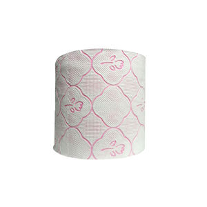 Cheap Biodegradável 3ply Rolo De Tecido Higiênico Em Relevo Virgem Bambu Polpa Papel De Tecido Higiênico - Product Image 2