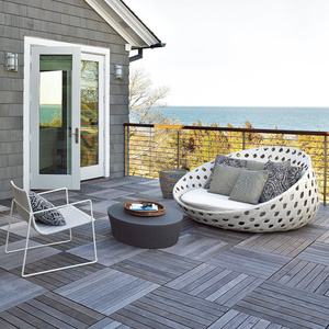 Transversal al aire libre barato paraíso muebles <span class=keywords><strong>de</strong></span> mimbre, cubo mesa y acogedor silla balcón pequeño sofá <span class=keywords><strong>de</strong></span> la esquina cama - Product Image 5