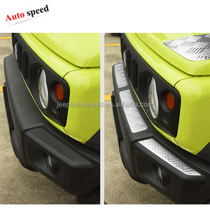 Vente flash : Garniture de pare-chocs avant en acier inoxydable 304 argentée pour <span class=keywords><strong>Suzuki</strong></span> <span class=keywords><strong>Jimny</strong></span> JB74 <span class=keywords><strong>2019</strong></span>+ - Product Image 6