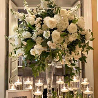 Ficus artificiel Banyan Enchanted pour événements de mariage, feuilles vertes artificielles, centre de table Ficus pour la décoration des centres commerciaux