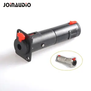 Plug And Cable 6.35mm Stereo Jack Socket Wireless Microphone Assembly Power Butt Cable Adaptor Us Plug 1/4 To Xlr