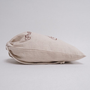 Bolsa de Pan de Lino y Algodón Natural con Cordón, Venta al Por Mayor de Fábrica - Product Image 3