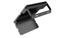 Projecteur LED solaire pliable, portable, IP66, en aluminium, étanche, pour le camping, le jardin, la construction, l'éclairage d'urgence